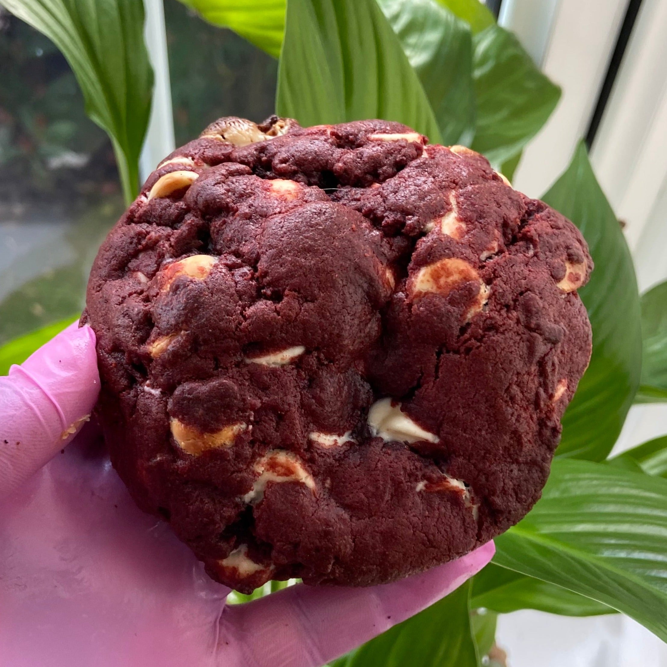 Red Velvet Cream Cheese Fudge Cookie