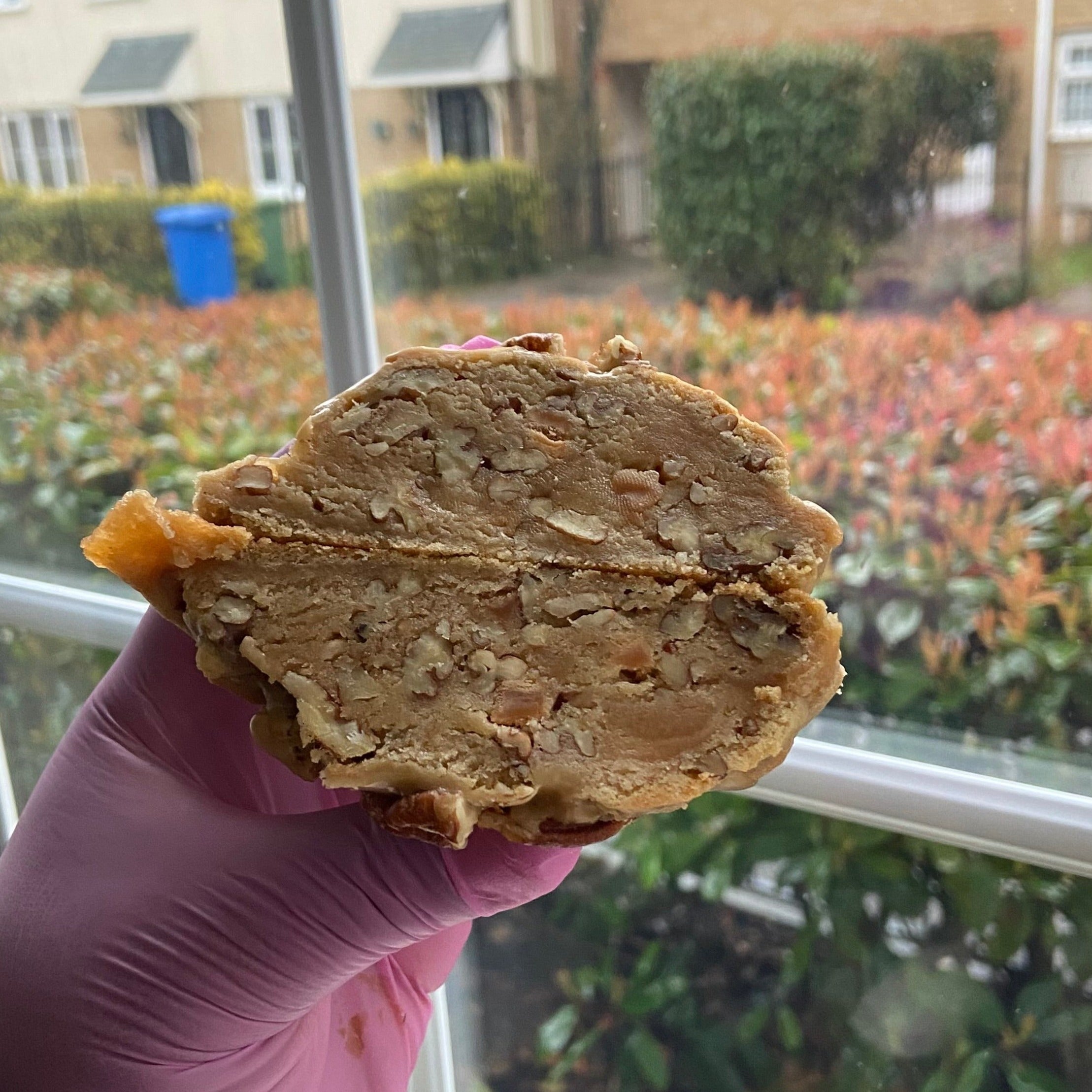 Maple and Pecan Fudge Cookie