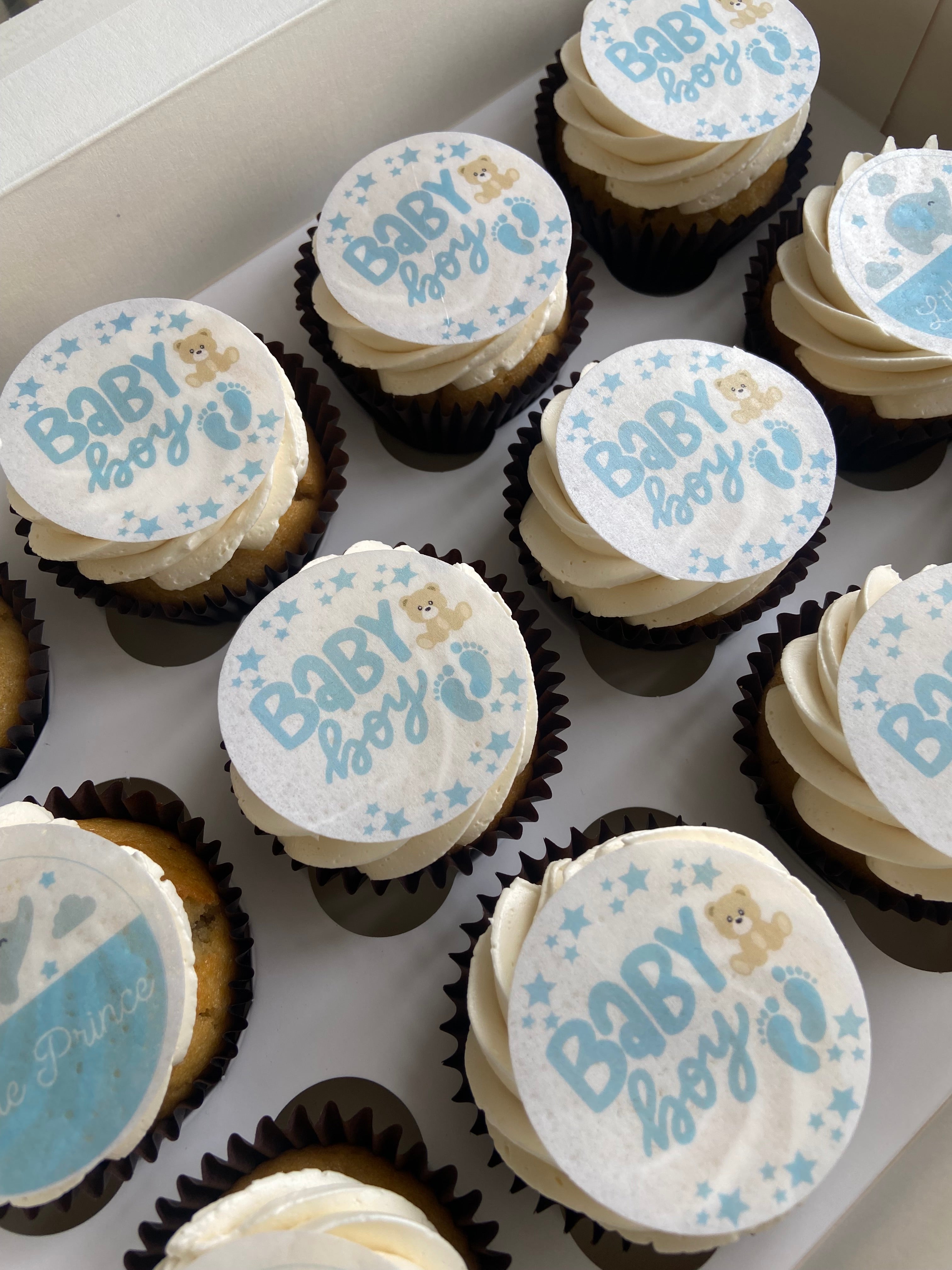 Baby Boy | Baby Shower Cupcakes