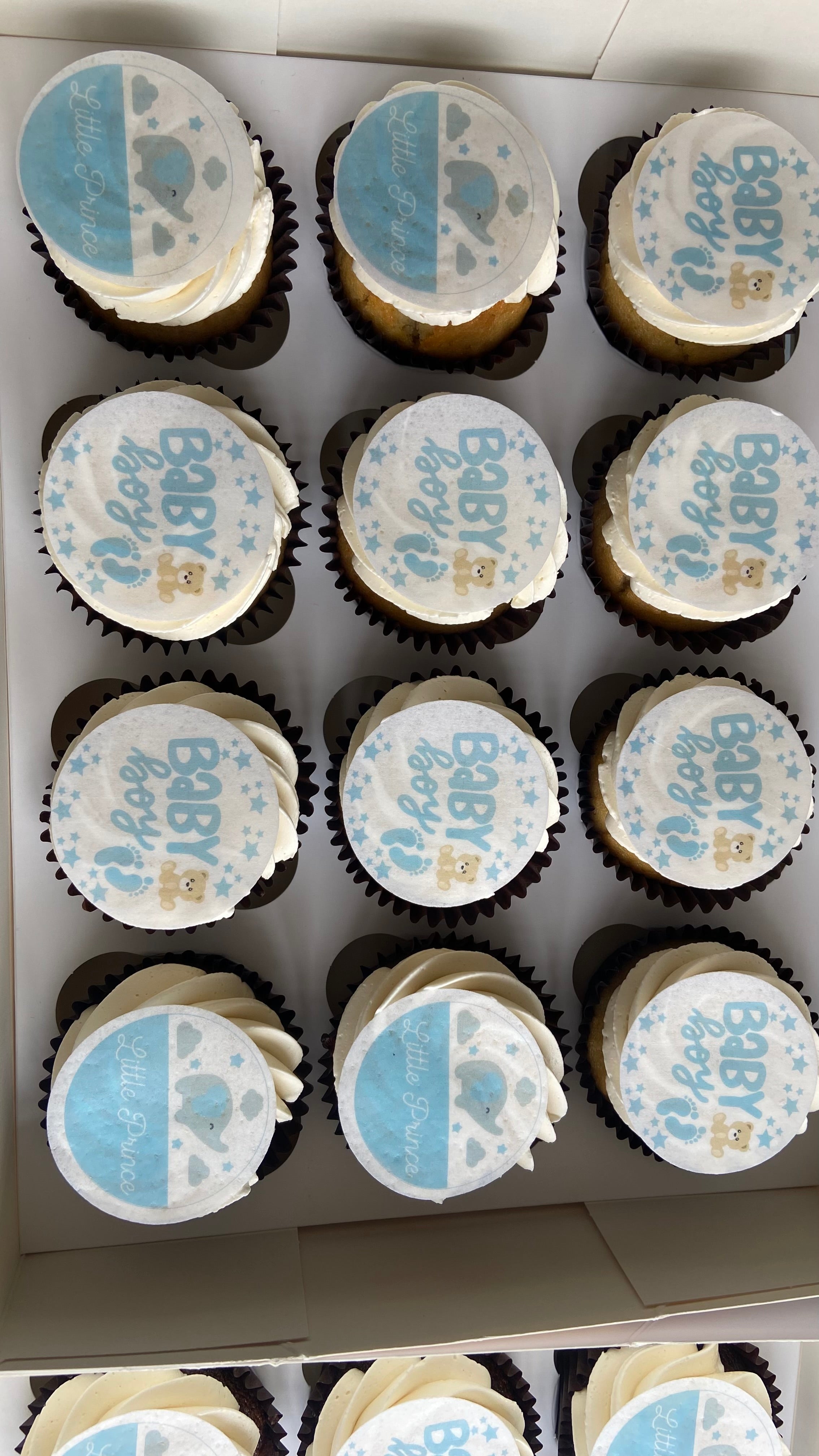 Baby Boy | Baby Shower Cupcakes