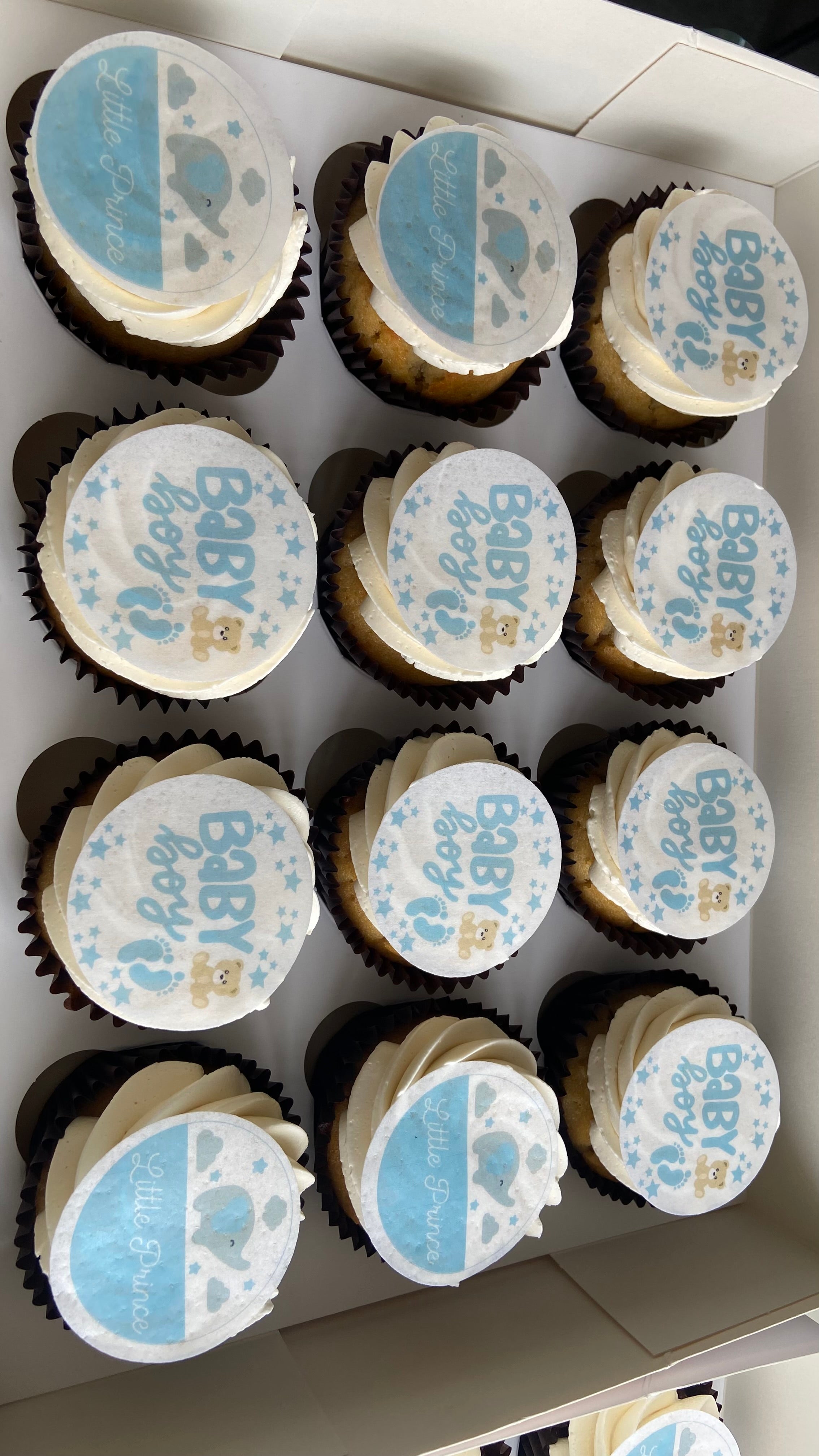 Baby Boy | Baby Shower Cupcakes