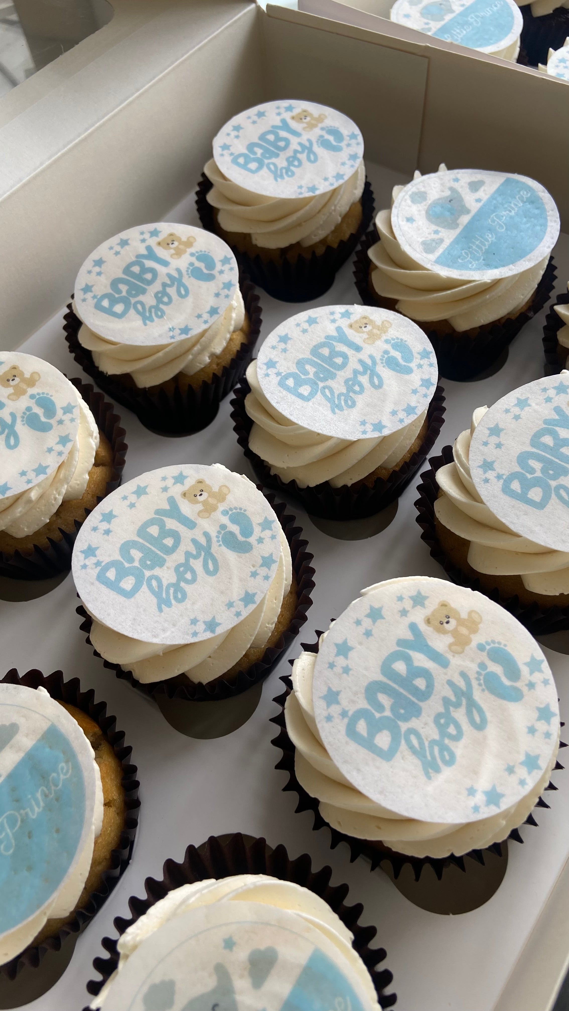 Baby Boy | Baby Shower Cupcakes