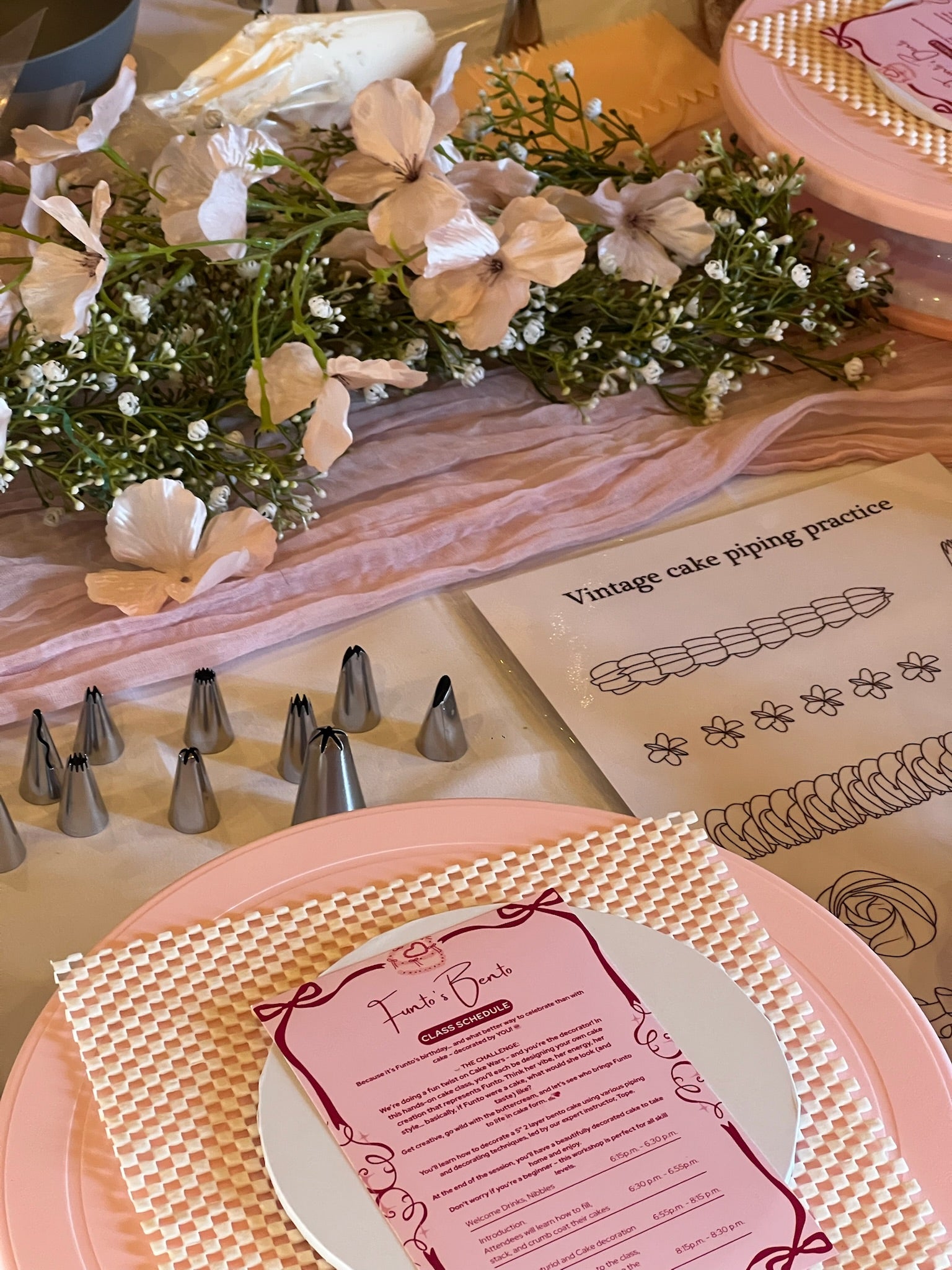 24 August Cake Workshop Ticket